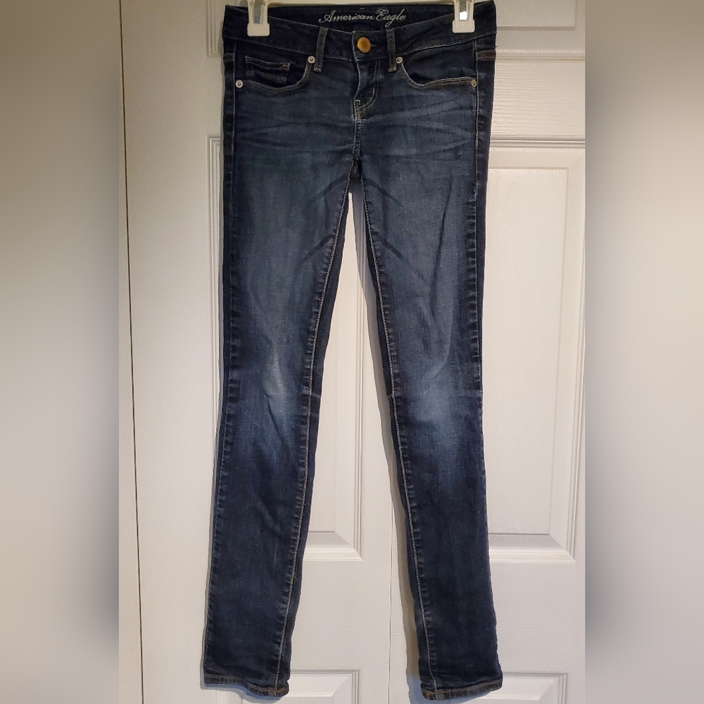 American Eagle Low-Rise Skinny Stretch Jeans
